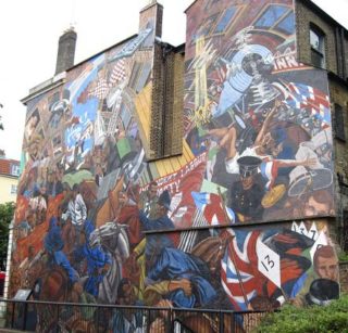 Modern Cable Street mural
